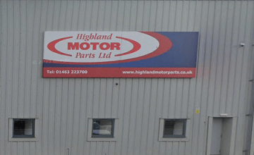 Driversboard delivers for Highland Motor Parts